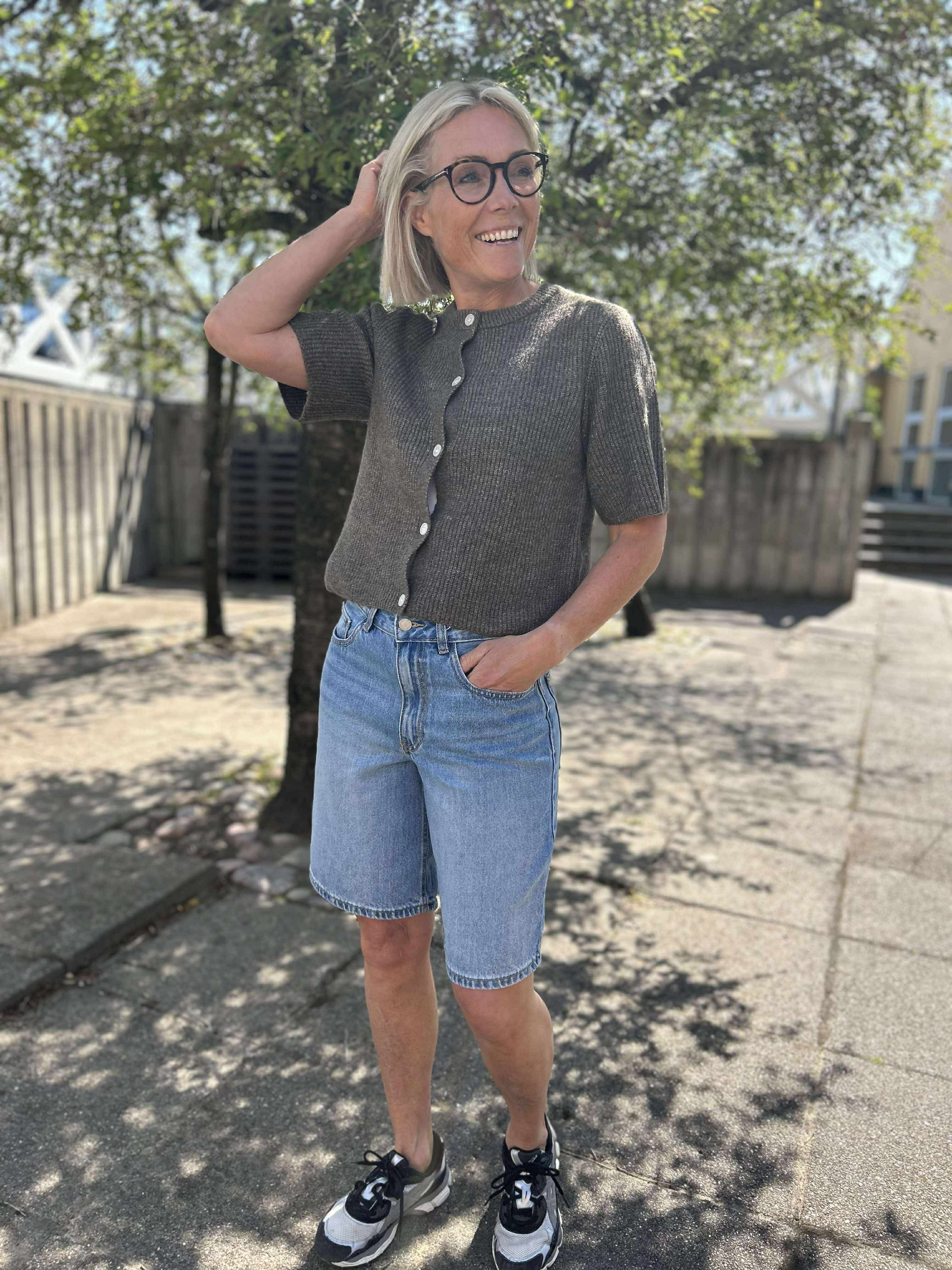 PCSILLY Knit Cardigan - Morel